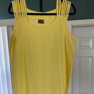 OH MY GAUZE LEMON YELLOW TOP SIZE 2